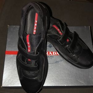 Casual Velcro strap Prada shoe for men Worn twice